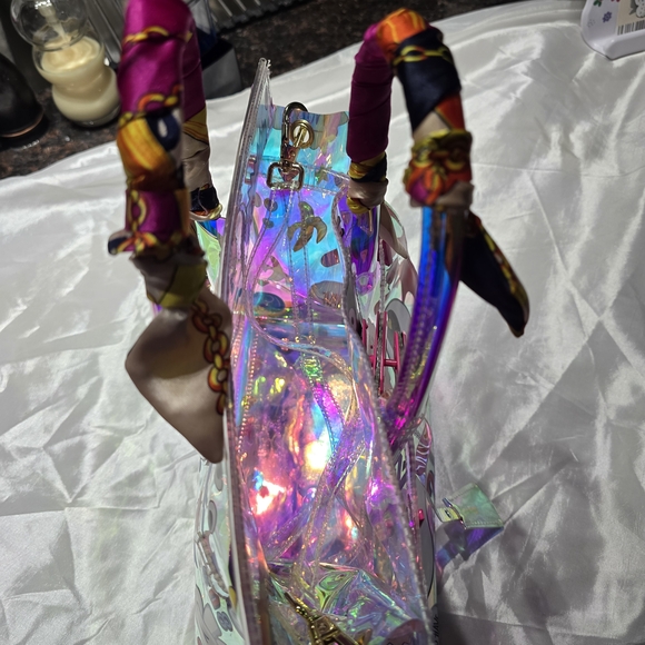 Colorful Holographic Tote Bag - Picture 8 of 16